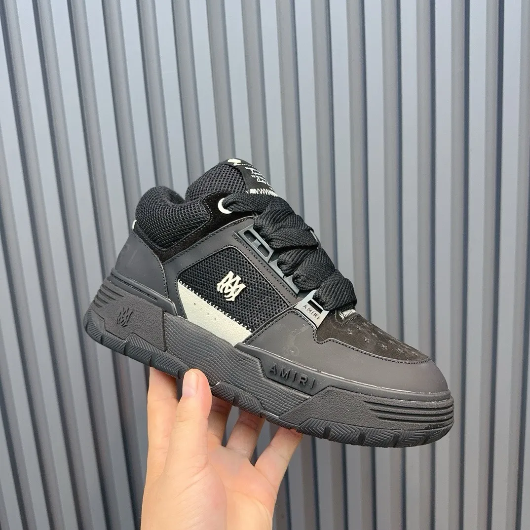 Men's shoes 💰660💰 AMIRI AMIRI trendy brand hot sale 🔥 Available all year round, couples 💑 Official website synchronization Imported fabrics 1⃣️ vs 1⃣️ replica, original factory special original sole, 35-45 (45. non-refundable)